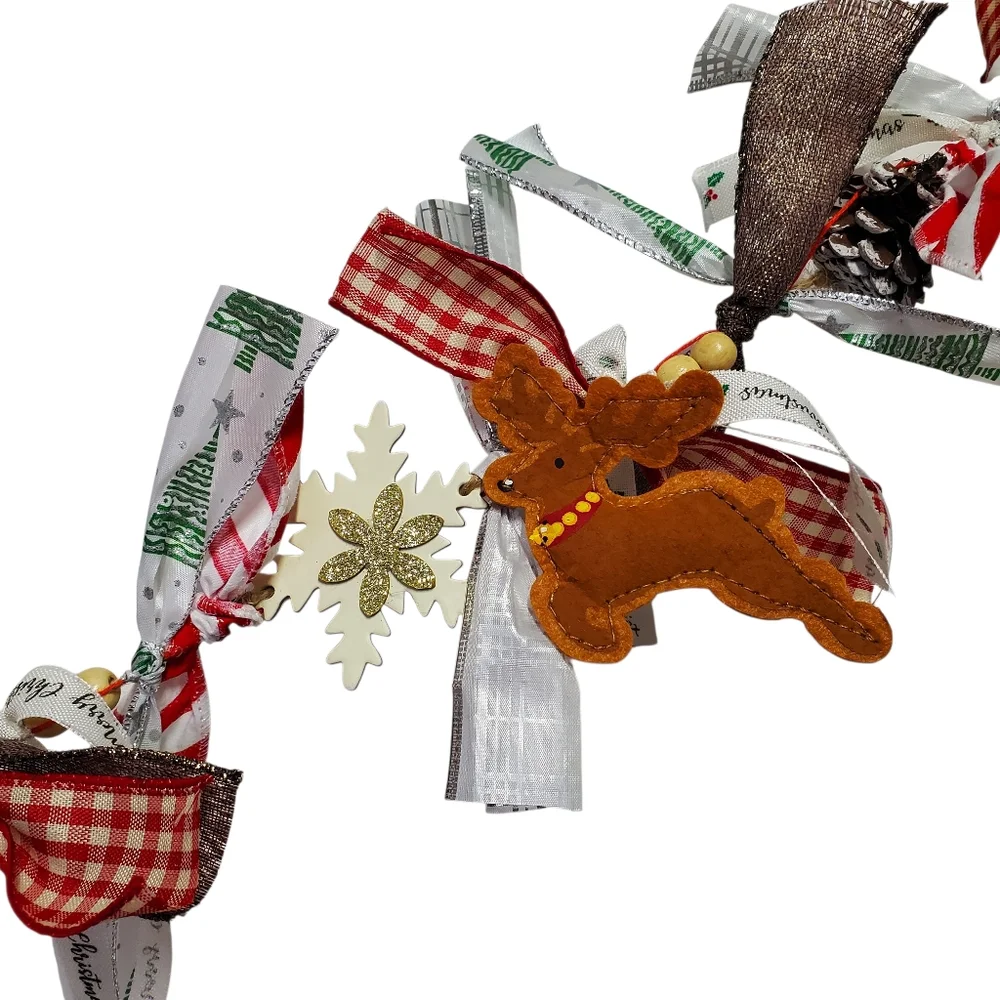 Homemade charming garland